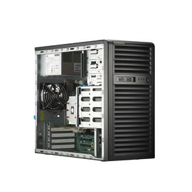 Supermicro SuperServer SYS-531R-I Tower UP LGA1700 max. 128GB 4xPCIe 5.0/4.0 4x3,5" SATA 2x5,25" M.2 2xGbE IPMI 400W