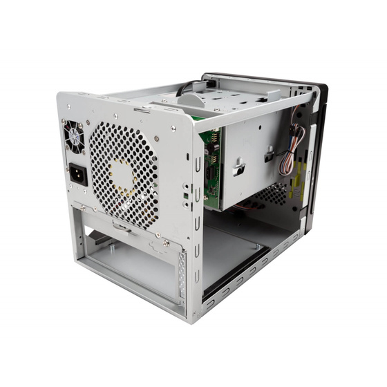 InWin MS04 IW-MS04-02 compact Chassis mini-ITX 4x3,5 SATA/SAS 12G max. 2x2,5 1xPCIe 265W