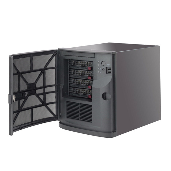 Supermicro Cube UP Xeon Raptor Lake-E 4-Bay Server ZFS ready