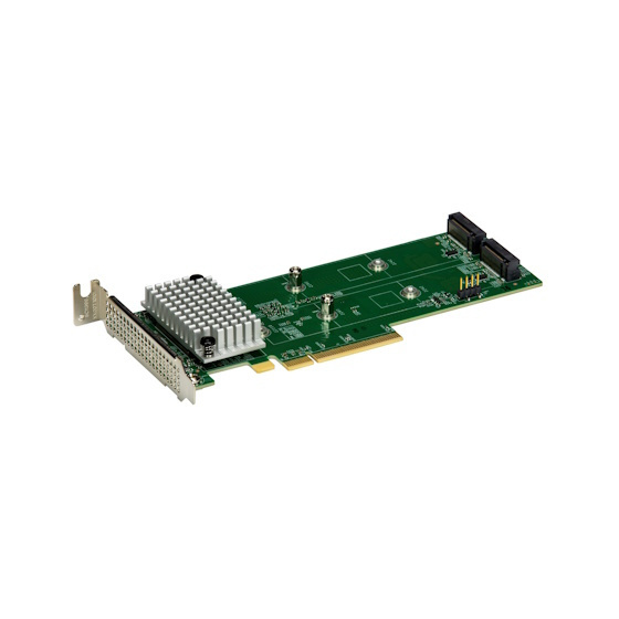 Supermicro AOC-SLG4-2H8M2 2-Port NVMe M.2 PCIe 4.0 RAID