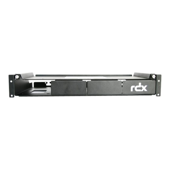 Overland Tandberg RDX QuadPAK 1,5U Rackmount Kit f. 1-4 USB Laufwerke