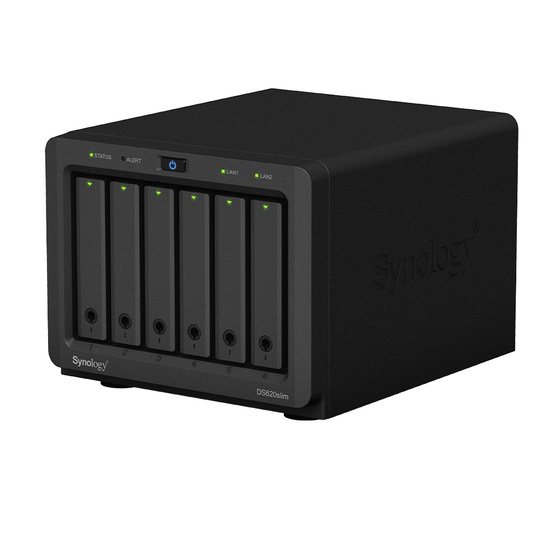 Synology DS620slim 6-Bay 2-Core 2GB 2x1GbE