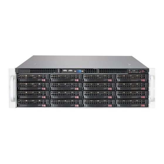 Supermicro SAS JBOD CSE-836BE1C-R1K03JBOD 19 3U 16-Bay 2x1000W