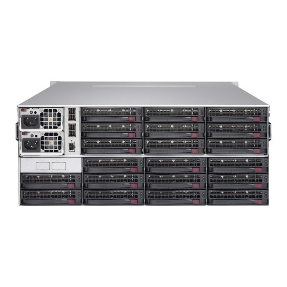 Supermicro SAS JBOD CSE-847E1C-R1K23JBOD 19 4U 44-Bay 2x1200W