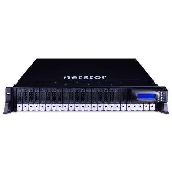 Netstor SAS JBOF NS388P-S4 19 2U 24-Bay U.2 NVMe 2x800W