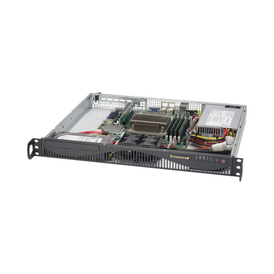 Supermicro SuperServer SYS-5019S-ML 1U max. 64GB 2xGbE Short S1151
