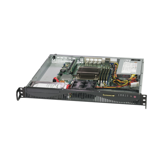 Supermicro SuperServer SYS-5019C-M4L 1U max. 128GB 4xGbE Short S1151v2