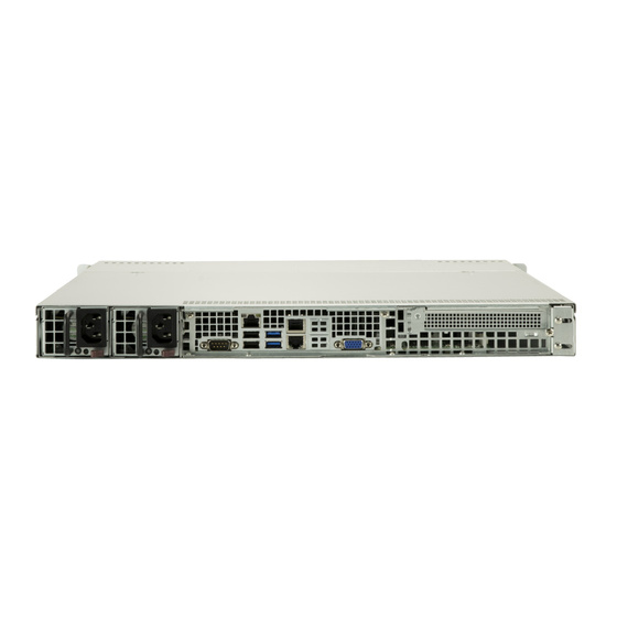 Supermicro SuperServer SYS-5019P-MR 1U max. 1.5TB 2xGbE 4x3,5 2x400W S3647