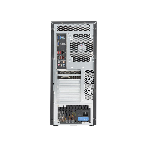 Supermicro SuperServer SYS-5039AD-I Tower max. 128GB 2xGbE 4xNVMe Workstation S2066