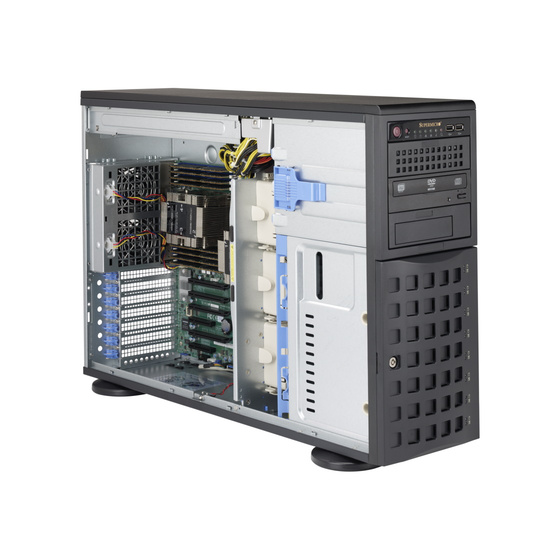 Supermicro SuperServer SYS-7049P-TR Tower max. 4TB 2xGbE 8x3,5 2x1280W S3647