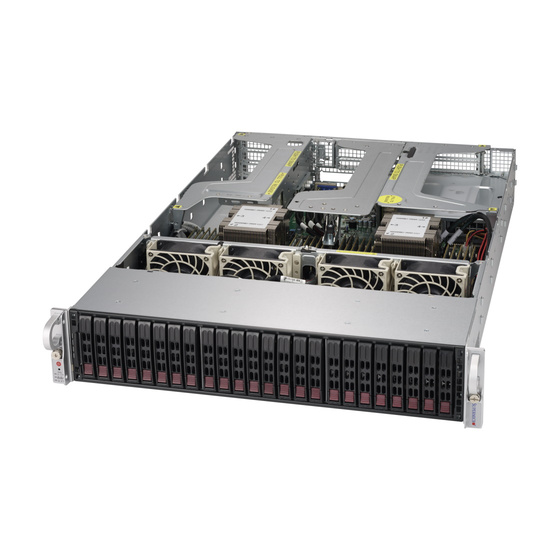 Supermicro SuperServer SYS-2029U-TR4T 2U max. 6TB 4x10GbE 24x2,5 2x1000W WIO S3647