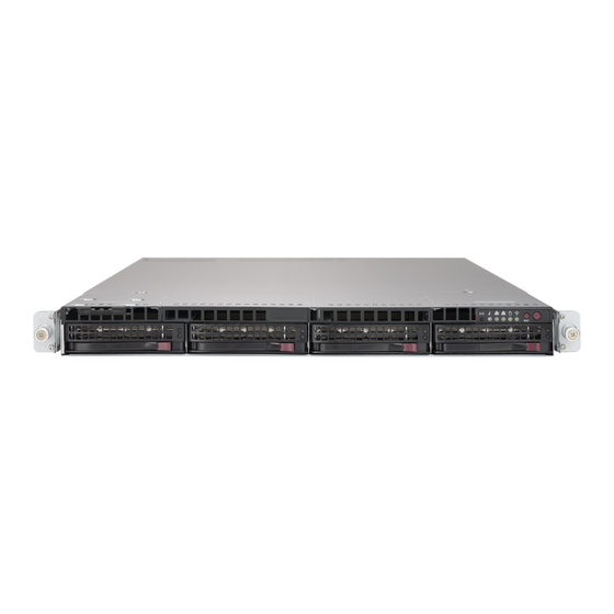 Supermicro SuperServer SYS-6019U-TRT 1U max. 6TB 2x10GbE 4x3,5 3xPCIe 2x750W S3647