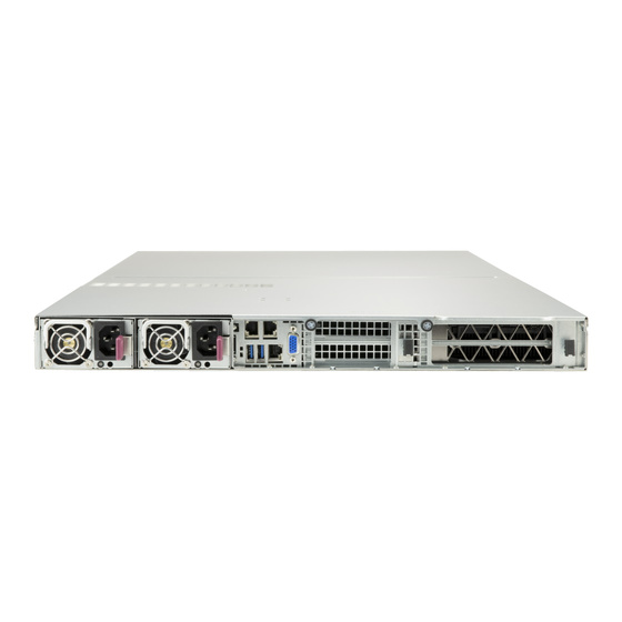 Supermicro SuperServer SYS-1029GQ-TRT 1U max. 3TB 2x10GbE 2x2,5 4xGPU 2x2000W S3647