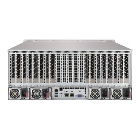 Supermicro SuperServer SYS-4029GP-TRT 4U max. 6TB 2x10GbE 24x2,5 8xGPU 4x2000W S3647