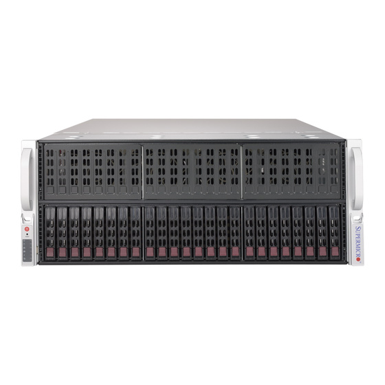 Supermicro SuperServer SYS-4029GP-TRT2 4U max. 6TB 2x10GbE 24x2,5 10xGPU 4x2000W S3647