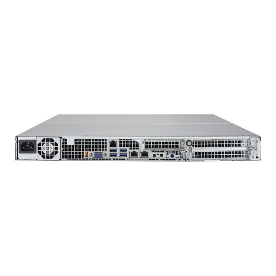 Supermicro SuperServer SYS-6019P-WT8 1U max. 3TB 2xGbE 8x3,5 3xPCIe S3647