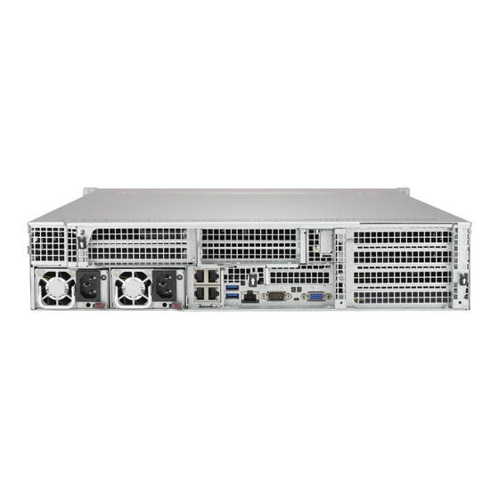 Supermicro SuperServer SYS-2029UZ-TR4+ 2U max. 6TB 4xGbE 24x2,5 2x1600W WIO S3647