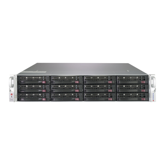 Supermicro SuperStorage SSG-6029P-E1CR12H 2U max. 4TB 2x10GbE 12x3,5 SAS RAID S3647