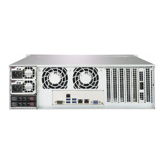 Supermicro SuperStorage SSG-6039P-E1CR16H 3U max. 4TB 2x10GbE 16x3,5 SAS RAID S3647