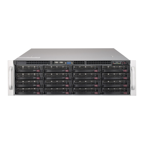 Supermicro SuperStorage SSG-6039P-E1CR16L 3U max. 4TB 2x10GbE 16x3,5 SAS HBA S3647