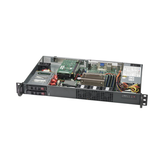 Supermicro SuperServer 1019C-HTN2 IoT 1U LGA1151v2 max. 64GB 2xGbE 2x2,5 PCIe M.2 IPMI