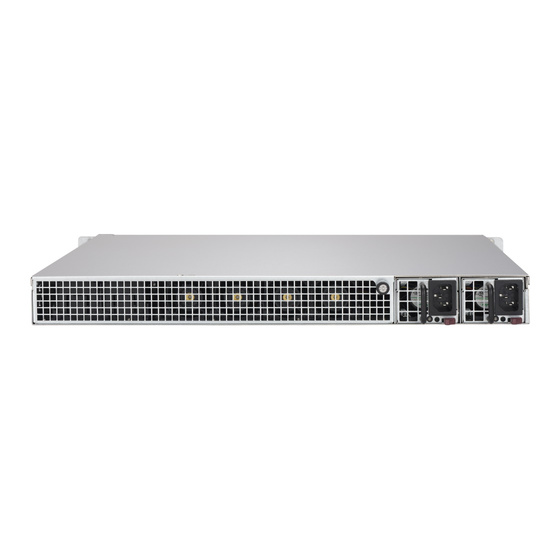 Supermicro SuperServer 1019D-FRN8TP IoT 1U 8-Core D-2146NT max. 512GB 4xGbE 4x10G 4x2,5 QAT 2x400W