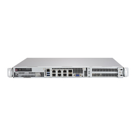 Supermicro SuperServer 1019D-FRN8TP IoT 1U 8-Core D-2146NT max. 512GB 4xGbE 4x10G 4x2,5" QAT 2x400W