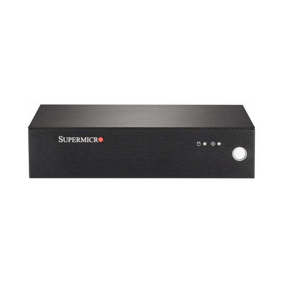 Supermicro SuperServer E102-9AP-L IoT Box 2-Core E3930 max. 8GB 2xGbE 1x2,5 M.2 HDMI