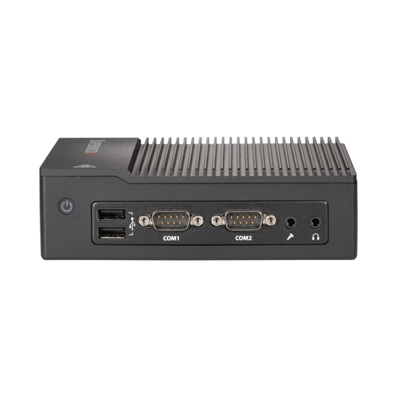 Supermicro SuperServer E50-9AP-WIFI IoT Box 4-Core E3940 max. 8GB 2xGbE M.2 WiFi TPM 2xCOM IP51 Fanless
