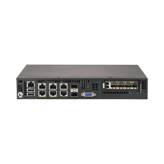 Supermicro SuperServer E300-9A-16CN8TP IoT Box 16-Core C3958 max. 64GB 4xGbE 4x10G M.2 1xPCIe IPMI