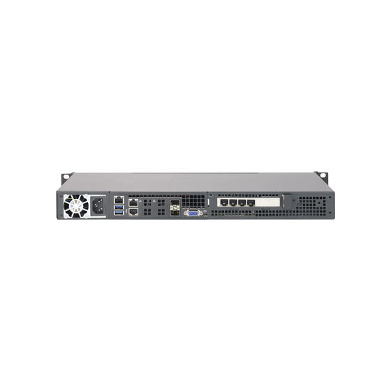 Supermicro SuperServer 5018D-LN4T IoT 1U 2-Core D-1508 max. 128GB 2xGbE 2x10G SFP+ 4x2,5 M.2 1xPCIe IPMI