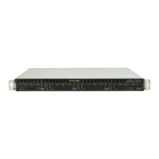 Supermicro SuperServer 5018D-MHR7N4P IoT 1U 8-Core D-1537 max. 128GB 2xGbE 2x10G SFP+ 4x3,5 1xPCIe 2x400W