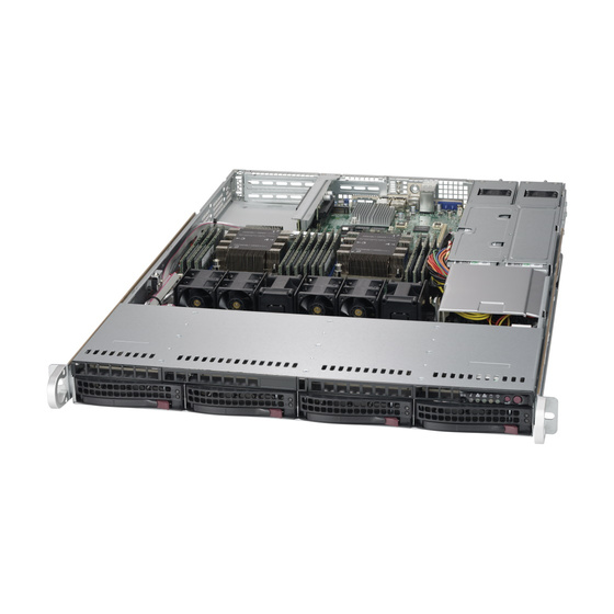 Supermicro CSE-815TQC-R706WB2 1U Chassis 4x3,5 WIO 2x750W