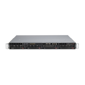 Supermicro CSE-813MTQ-R400CB 1U Chassis 4x3,5" 2x400W