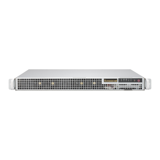 Supermicro CSE-514-R407C 1U Chassis 2x2,5 Short 2x400W