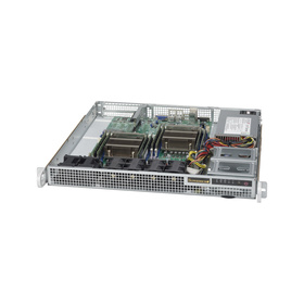 Supermicro CSE-514-505 1U Chassis max. 4x2,5" Short 500W