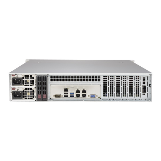 Supermicro CSE-826BE1C-R920LPB 2U Chassis 12x3,5 Single-Expander 2x920W