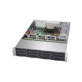 Supermicro CSE-826BE1C-R920LPB 2U Chassis 12x3,5" Single-Expander 2x920W