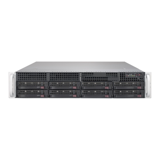 Supermicro CSE-825TQC-600LPB 2U Chassis 8x3,5 600W